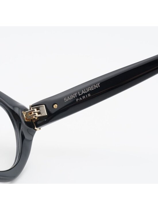 Saint Laurent SL M60 OPT 001 Eyeglasses Black 54mm Cat Eye Frame main image 2